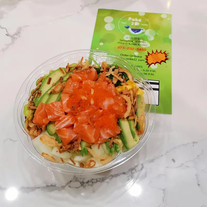 Poke 22 (sushi bowl & burrito), Online Order, Springfield